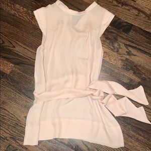 Zara blouse with removable sash, Small